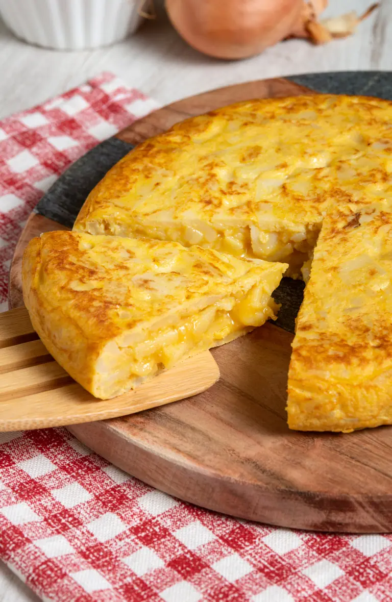 Tortilla de patata de la Cafetería Glissando en Elda