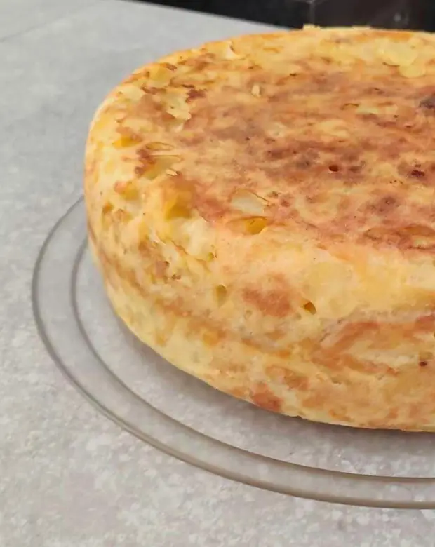 Y su tortilla en la Cafetería Glissando de Elda